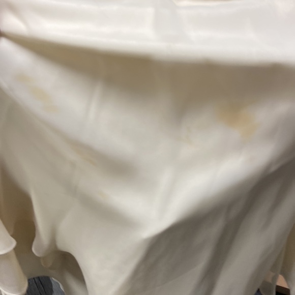 Lisa Michaels Cream color blazer skirt set size 16 - Picture 8 of 9